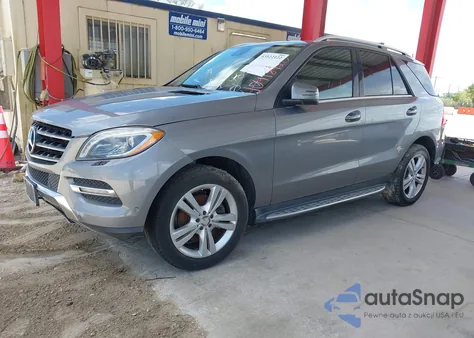 2013 Mercedes-Benz Ml 350 из США, поврежденный, VIN 4JGDA5JB4DA114168